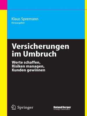 cover image of Versicherungen im Umbruch